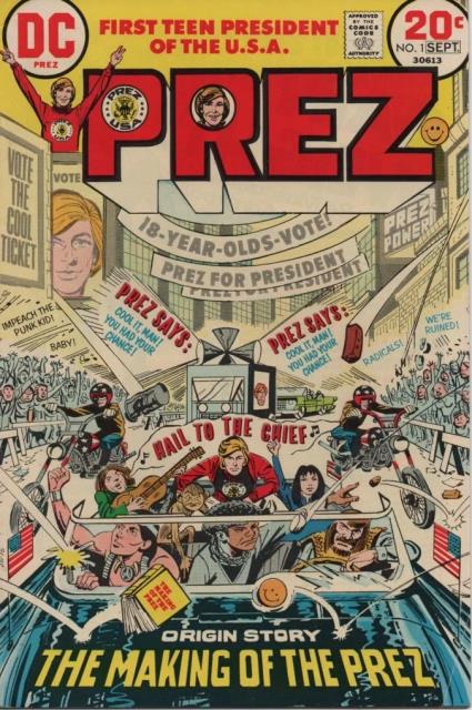 Prez #1 Cover